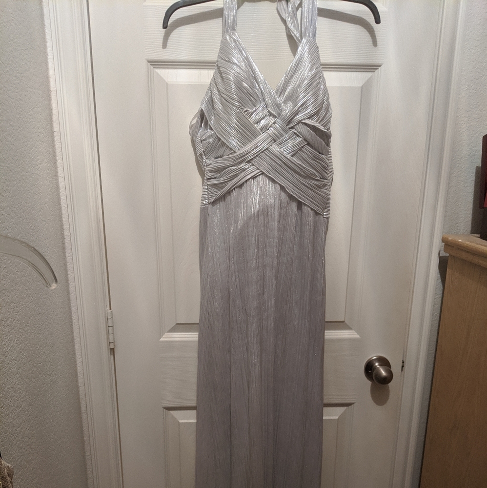 Silver Formal Dress